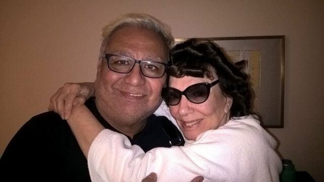 Marcelo Giudici con Graciela Borges (Facebook)
