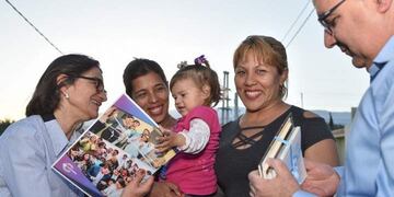 Corpacci entregó viviendas