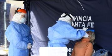 El Ministerio de Salud decidió destinar más recursos a la detección de personas enfermas ante la segunda ola. (Gobierno de Santa Fe)