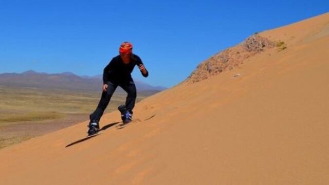 Sandboard en El Huancar