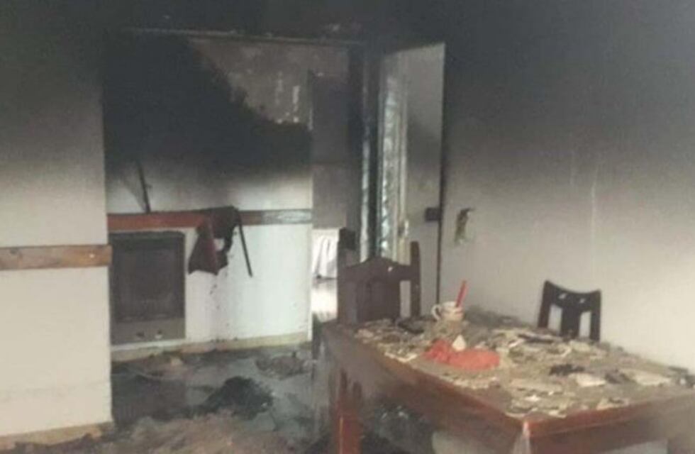 Se incendió parte de un geriátrico