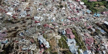 La ciudad de Petobo devastada (Foto: Antara Foto/Muhammad Adimaja/REUTERS)