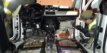 Gendarmería incautó marihuana y ketamina en San José