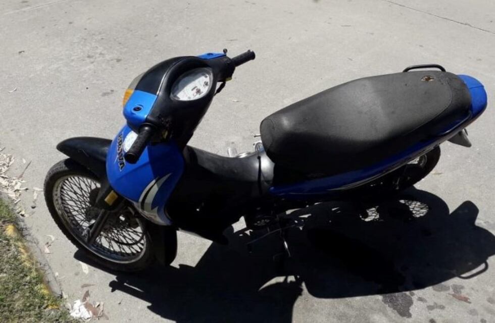 Recuperaron una motocicleta con pedido de secuestro desde 2016