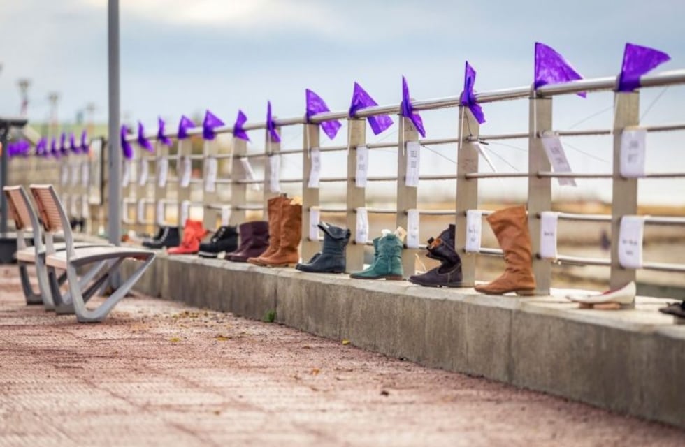 El Paseo Costero se vistió de conciencia sobre Violencia de Género