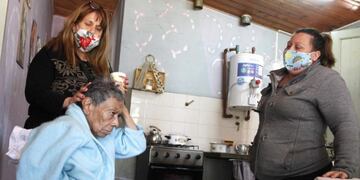 Petrona Judith Insaurralde se llama la anciana que despertó la solidaridad de sus vecinas\u002E