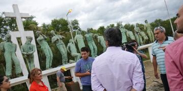 Van a reparar el Monumento a los Caídos en la Masacre de Margarita Belén