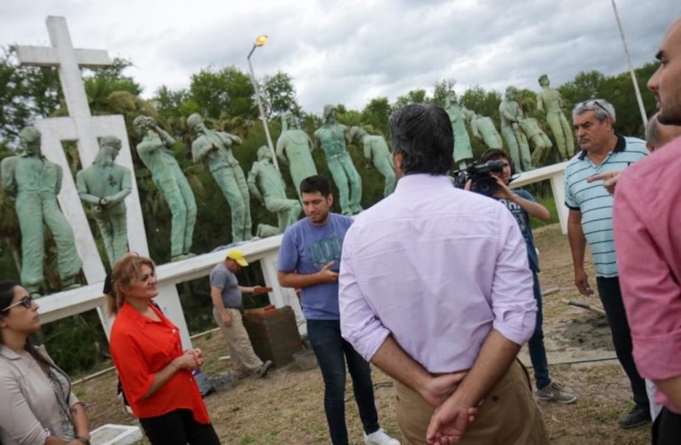 Van a reparar el Monumento a los Caídos en la Masacre de Margarita Belén