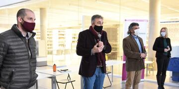 Caussi junto a clubes y vecinales