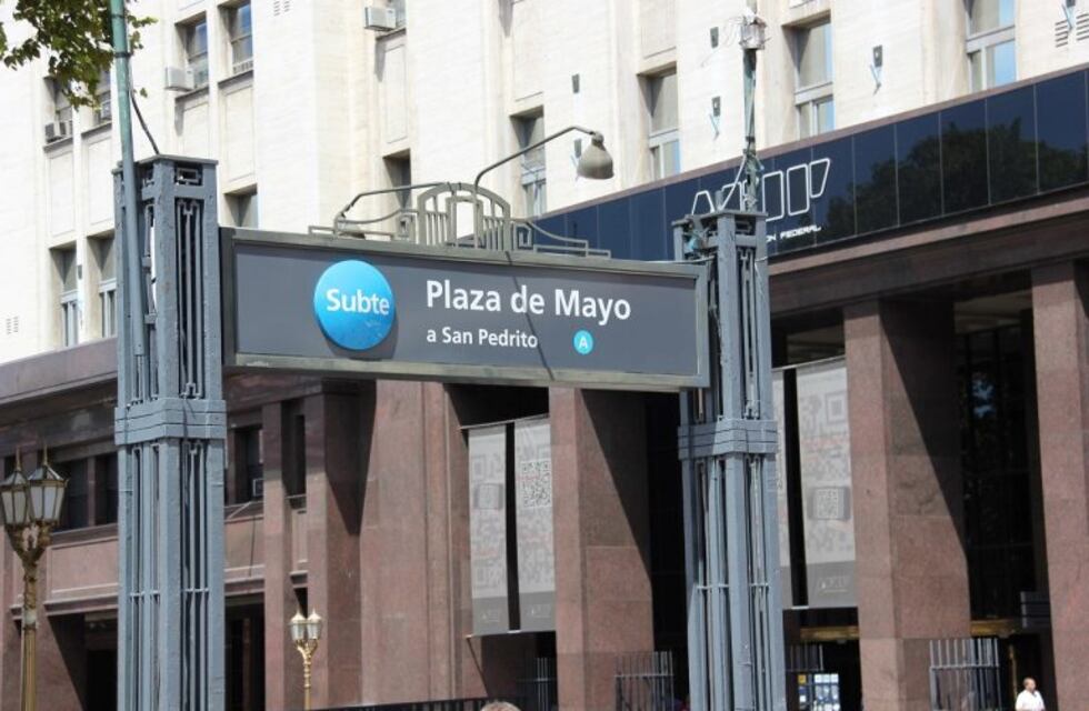 Subte: cierran por tres meses la estación Plaza de Mayo de la línea A