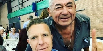 Alejandro Fantino en la celebración de su escuela en San Vicente\u002E (Instagram)