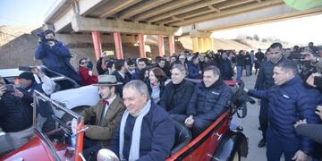 El cierre del Anillo de la Circunvalación se llevó a cabo este viernes, encabezado por el gobernador Juan Schiaretti\u002E