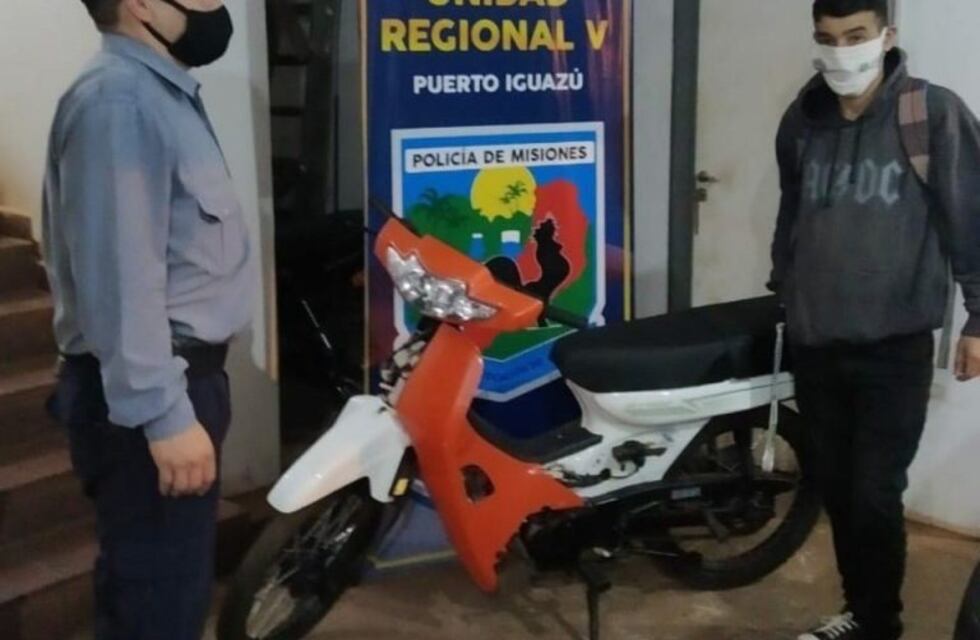 Compró de buena fe la moto que le robaron a su vecino