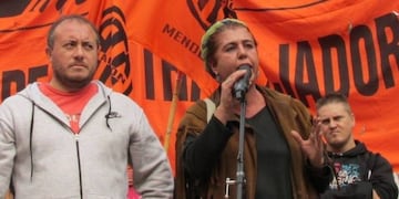 Roberto Macho y Raquel Blas, dirigentes gremiales\u002E