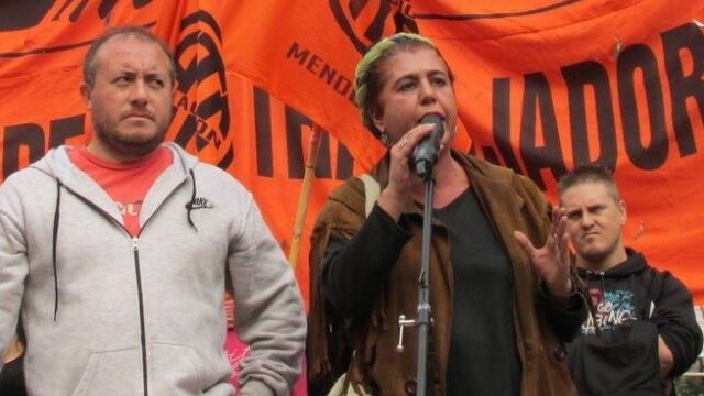 Roberto Macho y Raquel Blas, dirigentes gremiales\u002E