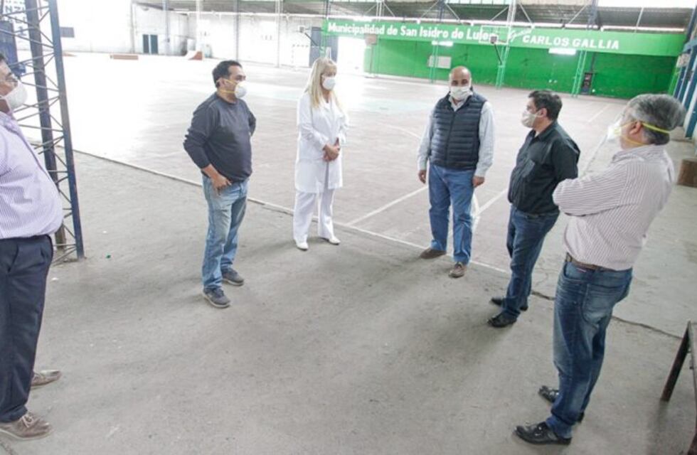 El club Atlético Almirante Brown de Lules cede su espacio con 60 camas para pacientes con coronavirus