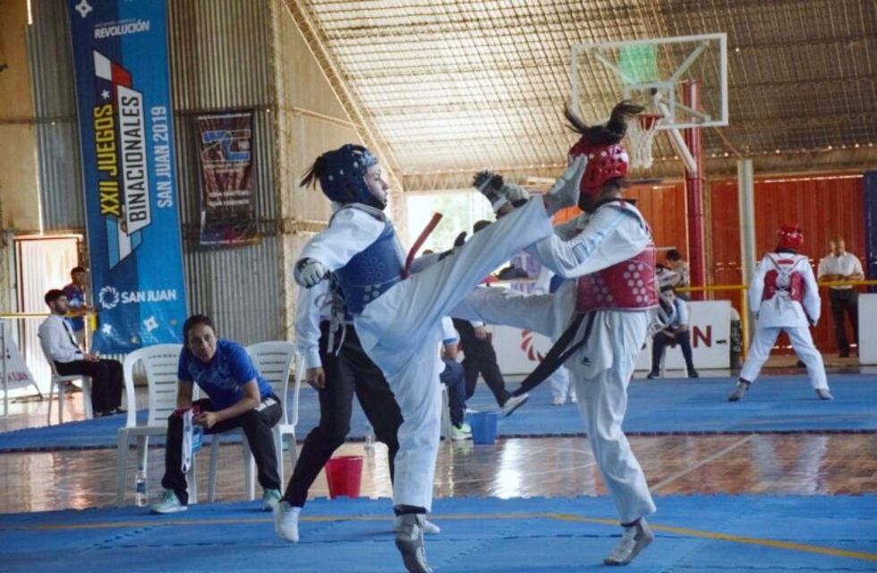 Valentina Pecchio y Benjamín Ghione participan de los Juegos Binacionales