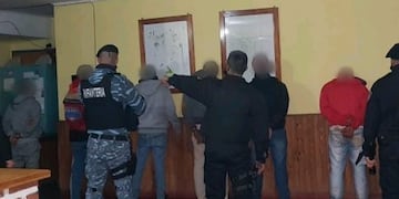 Los violentos fueron detenidos y trasladados a San Vicente\u002E