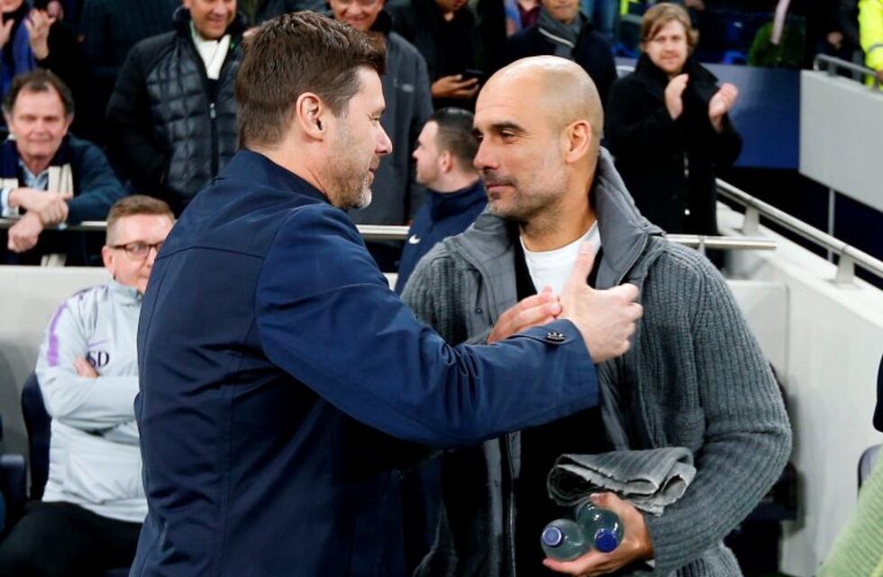 Elogios de Guardiola al santafesino Pochettino, en la previa al choque entre ambos