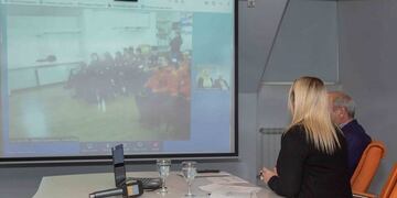 Inicio ciclo lectivo en La Antártida