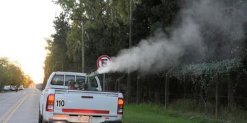 Fumigación espacial de Nación en Rafaela