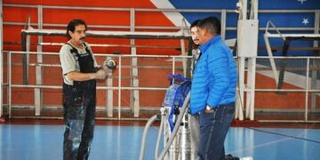 Remodelación y refacción del Gimnasio Jorge Muriel