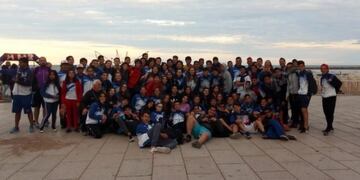 delegación Santa Cruz en los evita nacionesles 2018