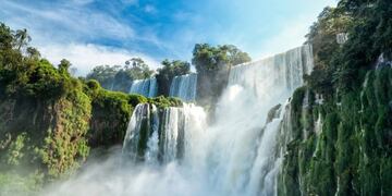 Las Cataratas del Iguazú recuperaron su esplendor con la vuelta del agua al caudal del río Paraná\u002E