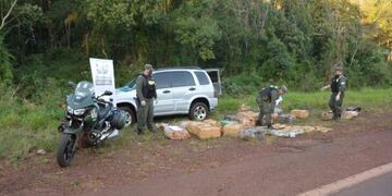 El primero procedimiento se realizó sobre la ruta nacional 12\u002E