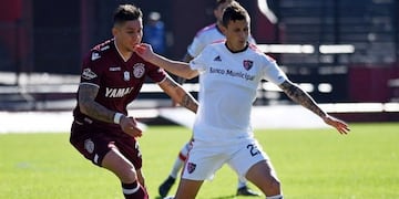 Héctor Fértoli abrió el marcador para Newell's en Rosario ante Lanús\u002E