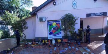 En total fueron 800 las herramientas recuperadas por la policía\u002E