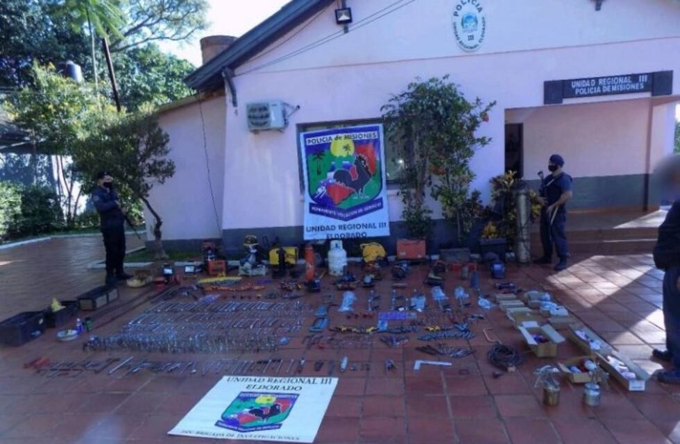 Eldorado: recuperan costosas herramientas robadas a aserraderos
