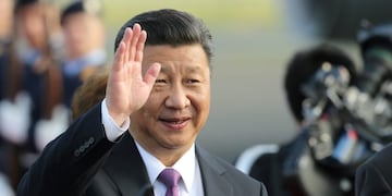 03/07/2017 Xi Jinping en el aeropuerto alemán de Tegel POLITICA INTERNACIONAL picture alliance / Wolfgang Kumm / DPA