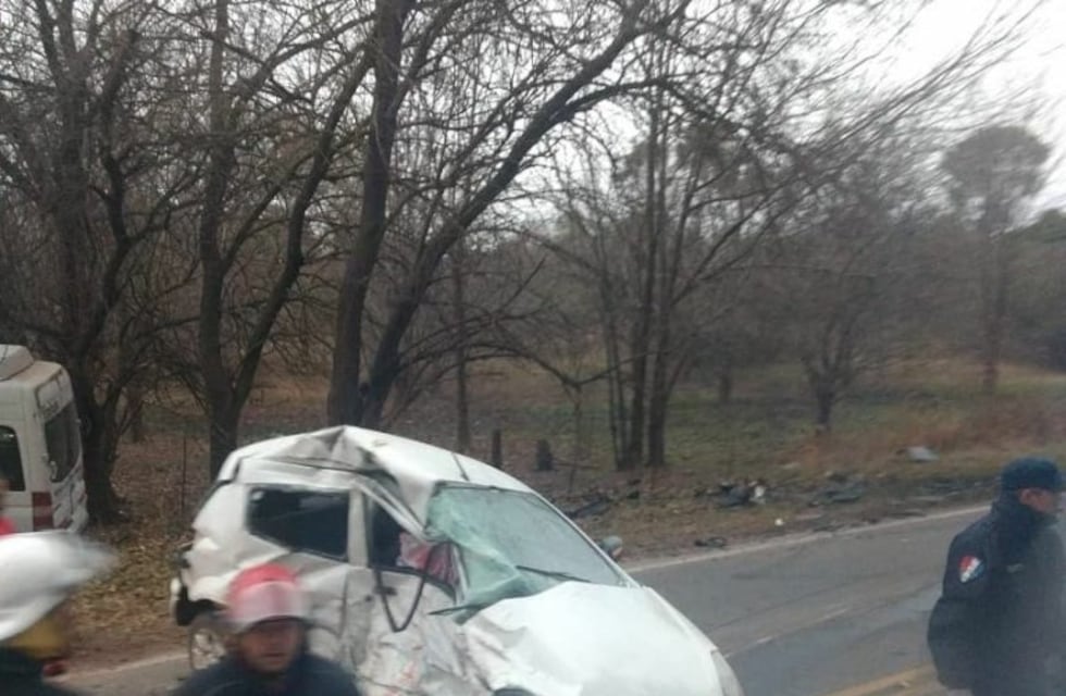 Embalse: murió una mujer en un terrible accidente de tránsito