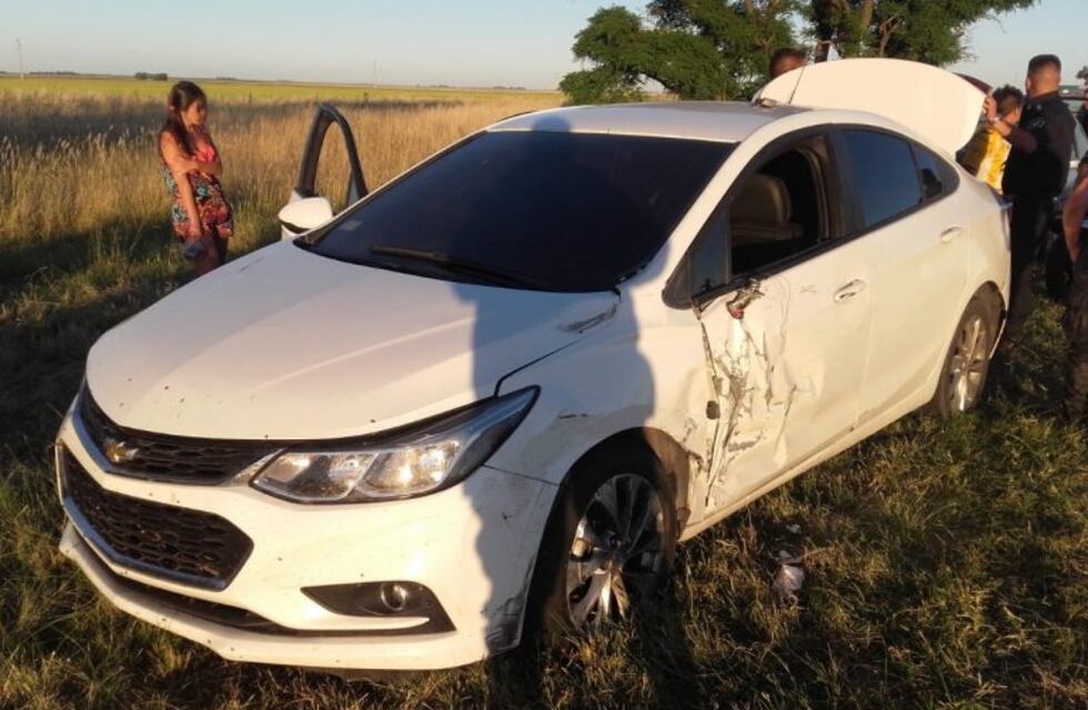 Circulaban de forma peligrosa en la ruta 3 y chocaron