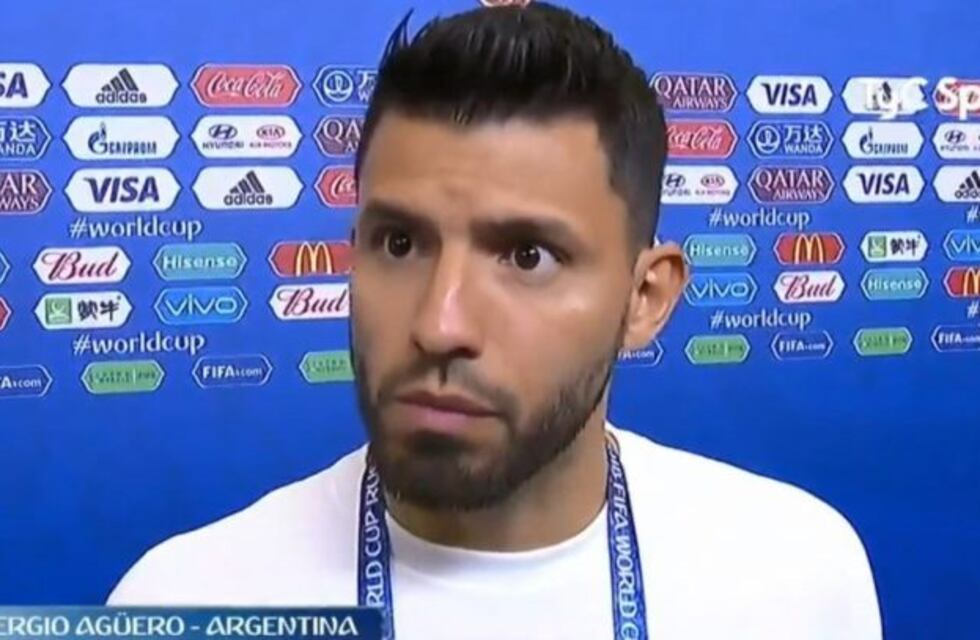 El Kun Agüero ninguneó a Sampaoli: "Que diga lo que quiera"