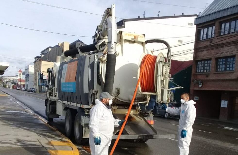 Mantenimiento programado de los sistemas cloacales en Ushuaia y Tolhuin