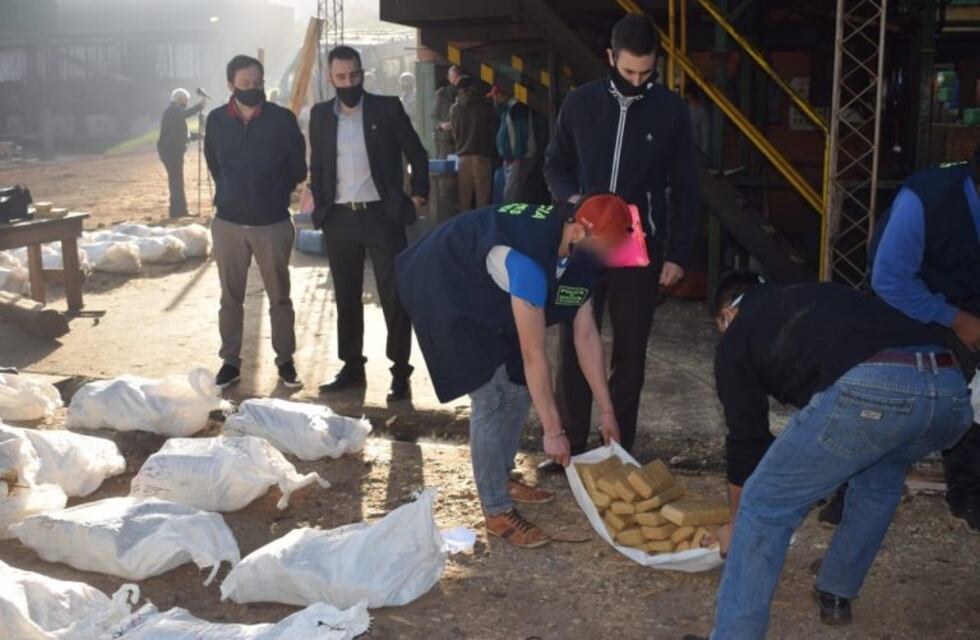 Se incineraron cinco toneladas de marihuana secuestrada en Misiones