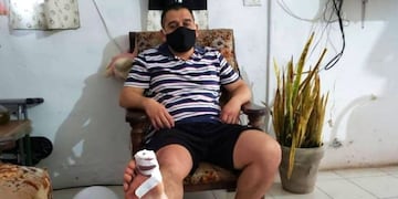 Chofer de Ersa, baleado en Córdoba\u002E Foto de El Doce TV\u002E