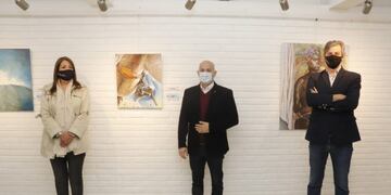 Premiación año 2020, ante la presencia del intendente Gómez Gesteira y autoridades municipales. (Foto: archivo).