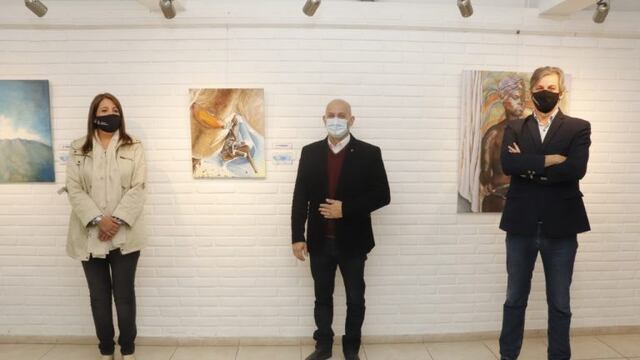 Premiación año 2020, ante la presencia del intendente Gómez Gesteira y autoridades municipales. (Foto: archivo).