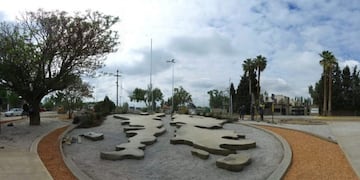 Inauguración del Paseo Héroes Mendocinos de Malvinas