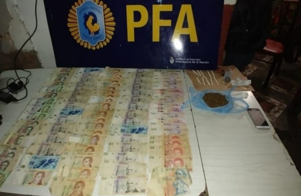 Cayó un sujeto que vendía droga a 30 metros de una escuela