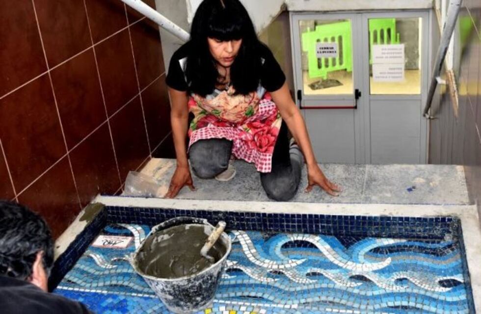 Continúan los trabajos en el natatorio local