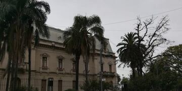 Mañana de viernes con lluvia