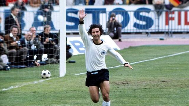 La leyenda alemana Gerd Müller