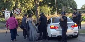 El choque del gitano.