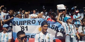 Apoyo de Casilda a Sampaoli y Armani