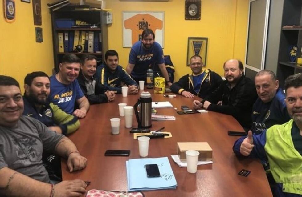 La Peña Boca de nuestra ciudad realiza una colecta solidaria