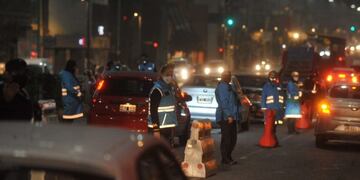 Controles en CABA en colectivos y Licencias de Conducir retenidas\u002E (Foto: Clarín)